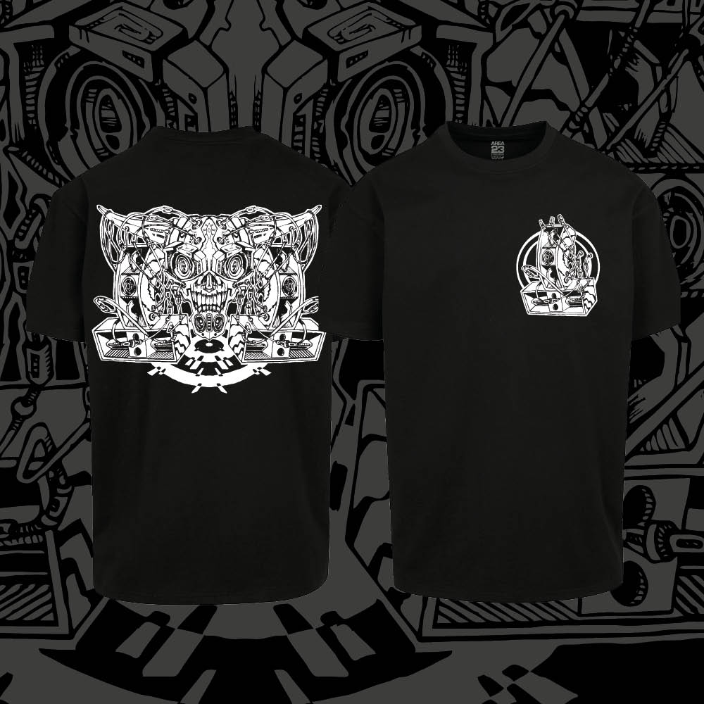 Unisex tričko Bass Machine Heavy gramáž Výprodej !